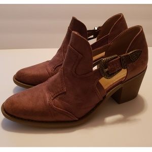 Qupid Faux Leather Booties